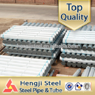 plastic inner lined galvanized pipe steel in china
